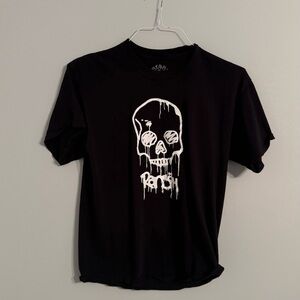 Black skull Ransom tee